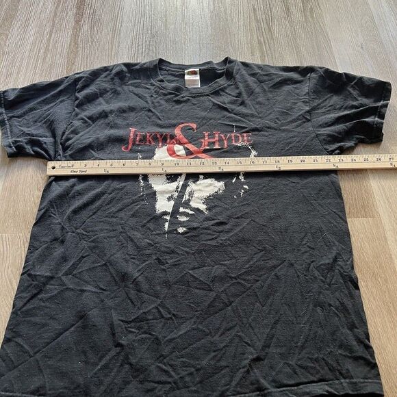 Vintage Strange Case Jekyll & Hyde Musical Promo T-Shirt Men's XL Distressed - Picture 3 of 6
